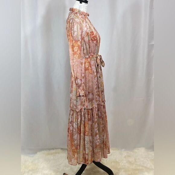 Zimmermann Kaleidoscope Tubular Midi-Dress size 0/us size 4 - Picture 10 of 14